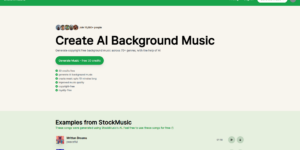 Screenshot StockMusic