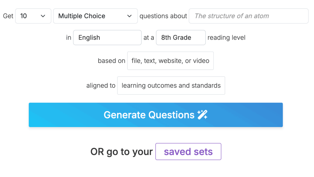 Screenshot QuestionWell