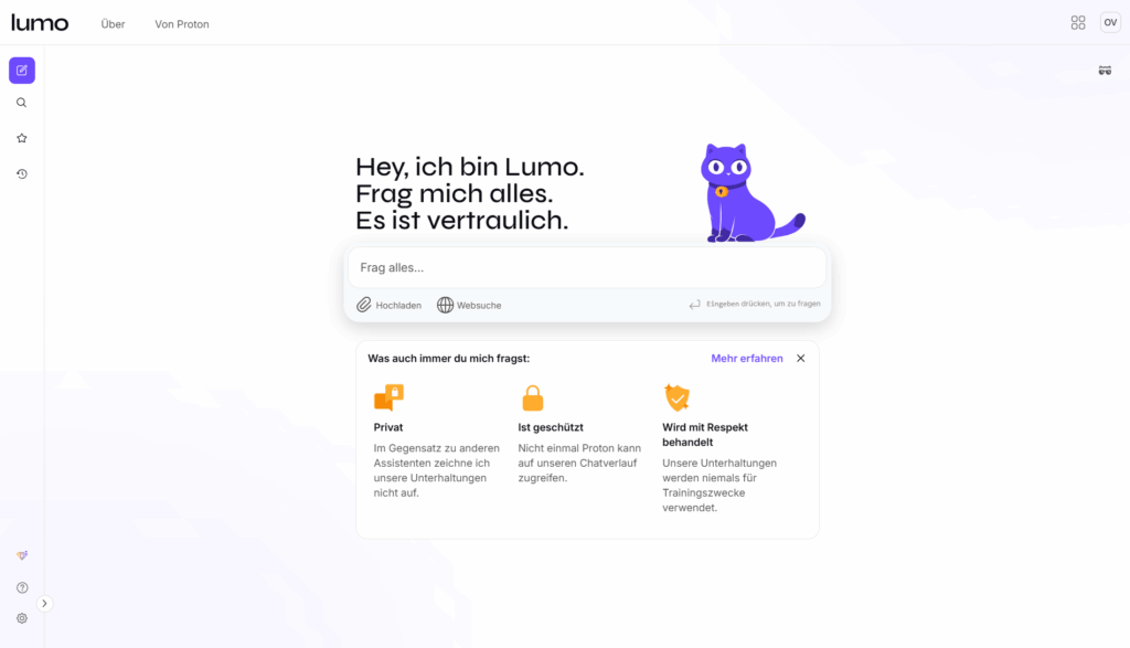Screenshot Lumo