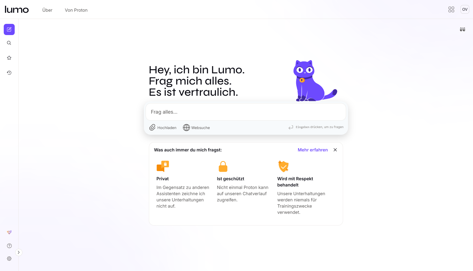 Lumo: Ein neuer datenschutzfreundlicher Chatbot