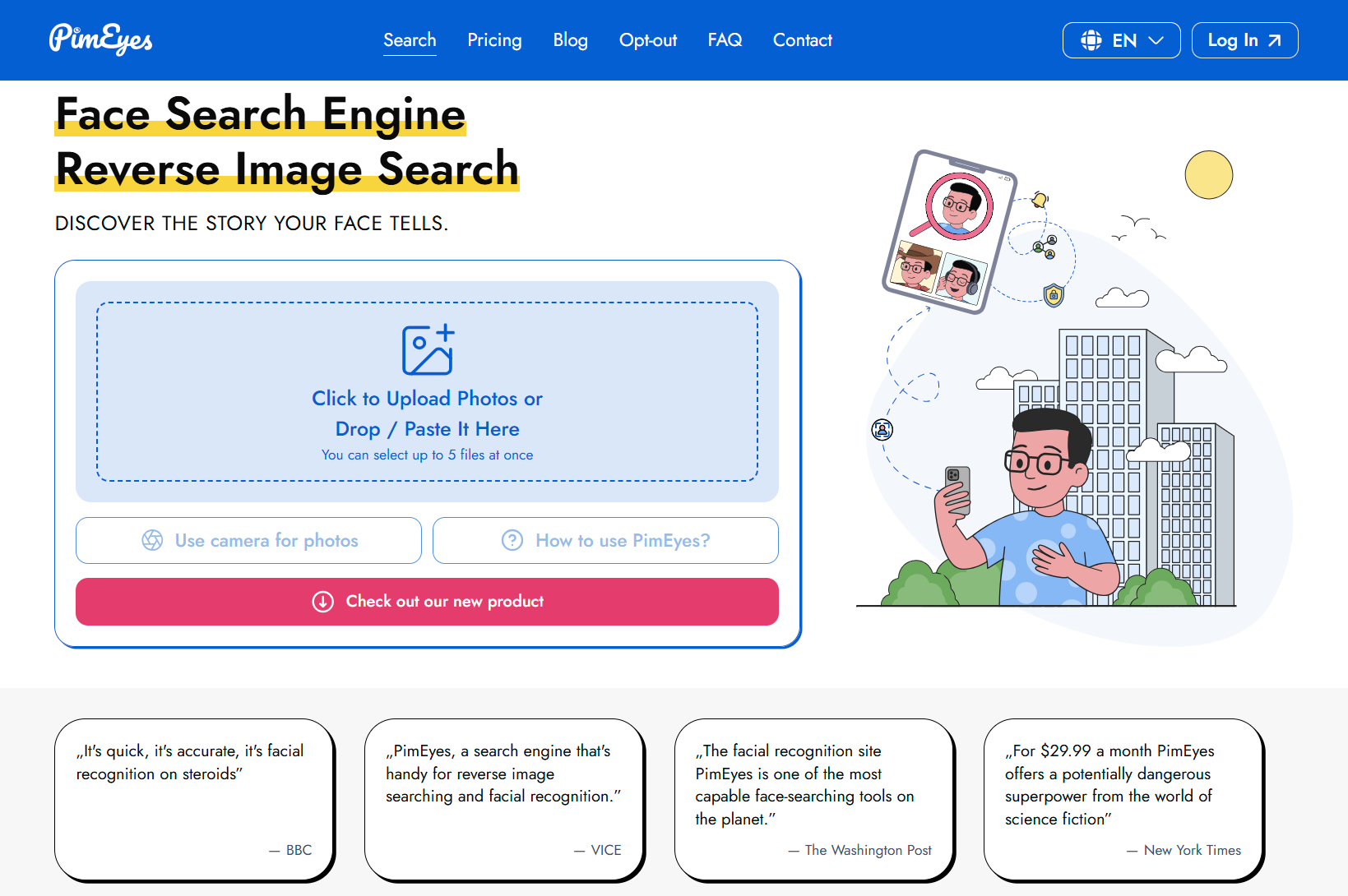 PimEyes: KI findet dich überall im Internet