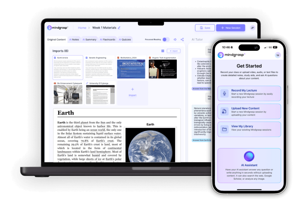 Screenshot Mindgrasp